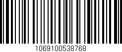 Código de barras (EAN, GTIN, SKU, ISBN): '1069100538768'