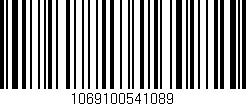 Código de barras (EAN, GTIN, SKU, ISBN): '1069100541089'