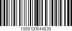 Código de barras (EAN, GTIN, SKU, ISBN): '1069100544639'