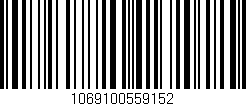 Código de barras (EAN, GTIN, SKU, ISBN): '1069100559152'
