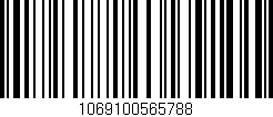 Código de barras (EAN, GTIN, SKU, ISBN): '1069100565788'