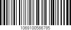 Código de barras (EAN, GTIN, SKU, ISBN): '1069100566785'