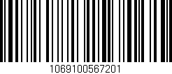 Código de barras (EAN, GTIN, SKU, ISBN): '1069100567201'