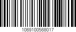 Código de barras (EAN, GTIN, SKU, ISBN): '1069100568017'