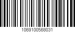 Código de barras (EAN, GTIN, SKU, ISBN): '1069100568031'