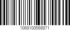 Código de barras (EAN, GTIN, SKU, ISBN): '1069100568871'