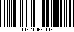 Código de barras (EAN, GTIN, SKU, ISBN): '1069100569137'