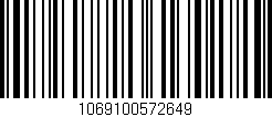 Código de barras (EAN, GTIN, SKU, ISBN): '1069100572649'