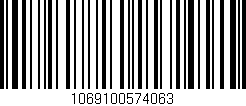 Código de barras (EAN, GTIN, SKU, ISBN): '1069100574063'