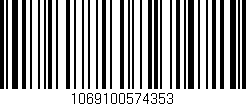 Código de barras (EAN, GTIN, SKU, ISBN): '1069100574353'