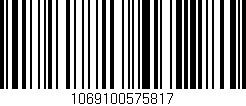 Código de barras (EAN, GTIN, SKU, ISBN): '1069100575817'