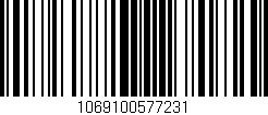 Código de barras (EAN, GTIN, SKU, ISBN): '1069100577231'