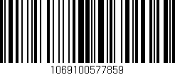 Código de barras (EAN, GTIN, SKU, ISBN): '1069100577859'