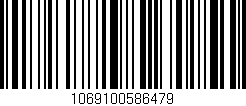 Código de barras (EAN, GTIN, SKU, ISBN): '1069100586479'
