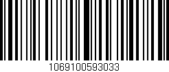 Código de barras (EAN, GTIN, SKU, ISBN): '1069100593033'