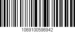 Código de barras (EAN, GTIN, SKU, ISBN): '1069100596942'