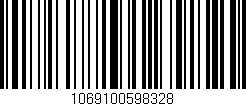 Código de barras (EAN, GTIN, SKU, ISBN): '1069100598328'