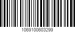 Código de barras (EAN, GTIN, SKU, ISBN): '1069100603299'