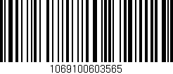Código de barras (EAN, GTIN, SKU, ISBN): '1069100603565'