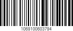 Código de barras (EAN, GTIN, SKU, ISBN): '1069100603794'