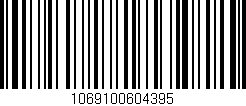 Código de barras (EAN, GTIN, SKU, ISBN): '1069100604395'