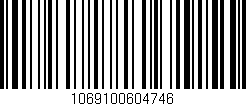 Código de barras (EAN, GTIN, SKU, ISBN): '1069100604746'