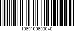 Código de barras (EAN, GTIN, SKU, ISBN): '1069100609048'