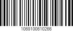 Código de barras (EAN, GTIN, SKU, ISBN): '1069100610266'