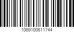 Código de barras (EAN, GTIN, SKU, ISBN): '1069100611744'