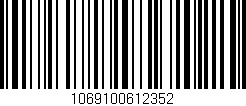 Código de barras (EAN, GTIN, SKU, ISBN): '1069100612352'