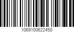 Código de barras (EAN, GTIN, SKU, ISBN): '1069100622450'