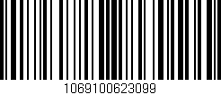 Código de barras (EAN, GTIN, SKU, ISBN): '1069100623099'