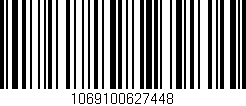 Código de barras (EAN, GTIN, SKU, ISBN): '1069100627448'