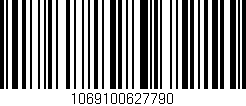 Código de barras (EAN, GTIN, SKU, ISBN): '1069100627790'