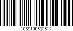 Código de barras (EAN, GTIN, SKU, ISBN): '1069100633517'