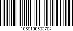 Código de barras (EAN, GTIN, SKU, ISBN): '1069100633784'