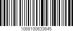 Código de barras (EAN, GTIN, SKU, ISBN): '1069100633845'