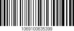 Código de barras (EAN, GTIN, SKU, ISBN): '1069100635399'