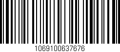 Código de barras (EAN, GTIN, SKU, ISBN): '1069100637676'