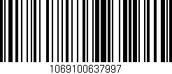 Código de barras (EAN, GTIN, SKU, ISBN): '1069100637997'