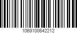 Código de barras (EAN, GTIN, SKU, ISBN): '1069100642212'