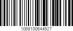 Código de barras (EAN, GTIN, SKU, ISBN): '1069100644827'