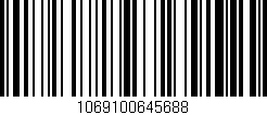 Código de barras (EAN, GTIN, SKU, ISBN): '1069100645688'