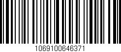 Código de barras (EAN, GTIN, SKU, ISBN): '1069100646371'