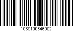 Código de barras (EAN, GTIN, SKU, ISBN): '1069100646982'