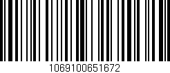 Código de barras (EAN, GTIN, SKU, ISBN): '1069100651672'