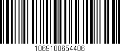 Código de barras (EAN, GTIN, SKU, ISBN): '1069100654406'