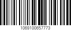 Código de barras (EAN, GTIN, SKU, ISBN): '1069100657773'