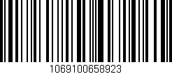 Código de barras (EAN, GTIN, SKU, ISBN): '1069100658923'