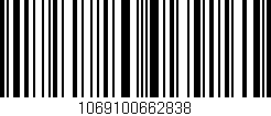 Código de barras (EAN, GTIN, SKU, ISBN): '1069100662838'